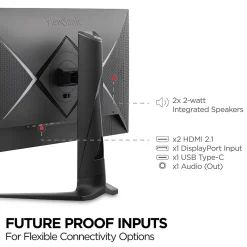 Sale ViewSonic 27'' 240Hz LED Gaming Monitor, Black (XG2736-2K)