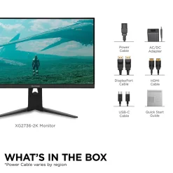 Sale ViewSonic 27'' 240Hz LED Gaming Monitor, Black (XG2736-2K)