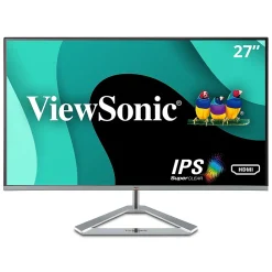 Discount ViewSonic 27" 100Hz LED Monitor, Black/Silver (VX2776-SMHD)