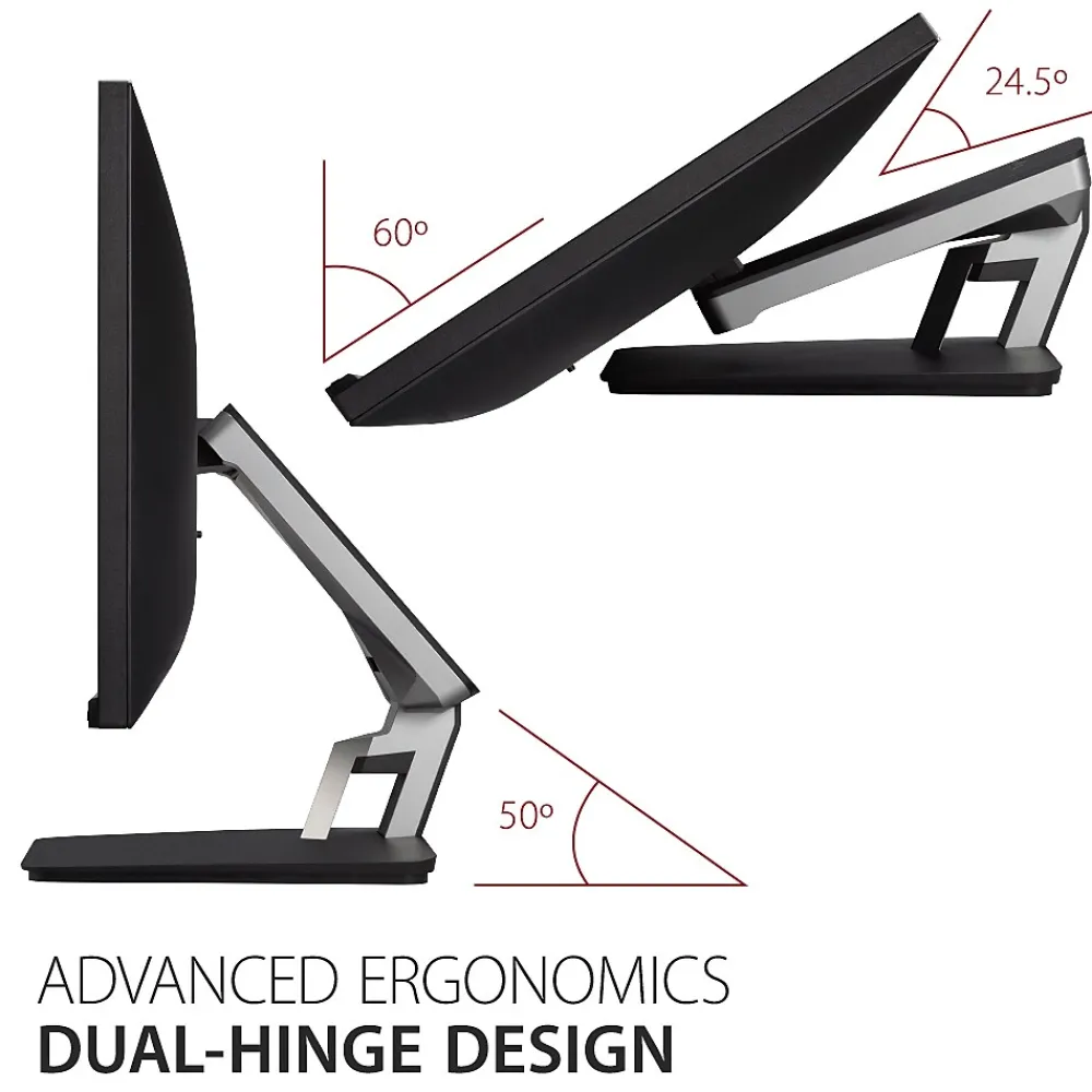 New ViewSonic 24" 60Hz LED Monitor, Black (TD2455)