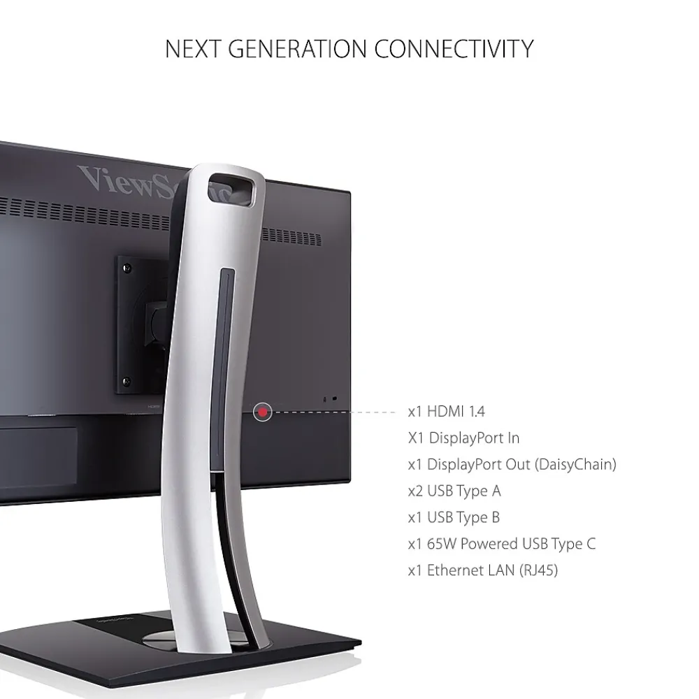 Best ViewSonic ColorPro 27" 60Hz LCD Monitor, Black (VP2768A)