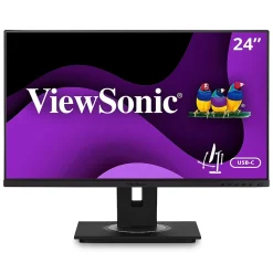 Hot ViewSonic Ergonomic 24" 60Hz LCD Monitor, Black (VG2455)