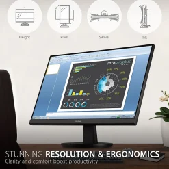 Hot ViewSonic Ergonomic 27