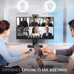 Hot ViewSonic 1080p USB Camera with Stereo Microphone Zoom, Gray (VB-CAM-002)