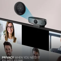 Hot ViewSonic 1080p USB Camera with Stereo Microphone Zoom, Gray (VB-CAM-002)