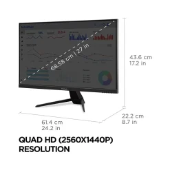New ViewSonic Thin-Bezel 27