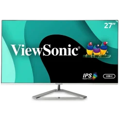 Hot ViewSonic Thin-Bezel 27" 4K Ultra HD 60Hz LED Monitor, Silver (VX2776-4K-MHDU)