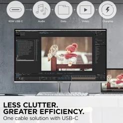 Hot ViewSonic Thin-Bezel 27" 4K Ultra HD 60Hz LED Monitor, Silver (VX2776-4K-MHDU)