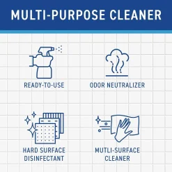 II 256 Cleaner Disinfectants, Mint, 128 oz., 4/Carton (04332)<Virex Sale