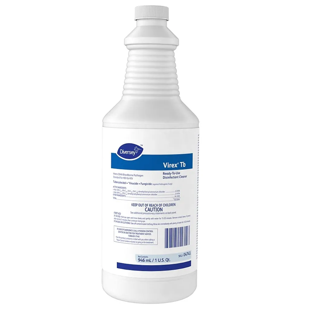 Tb Disinfectant Spray, Lemon, 32 Oz. (04743)<Virex Sale