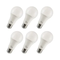 Viribright 4/8/12-Watt Warm White 3-Way LED General-Purpose Bulb, 6/Box (450102-ES)