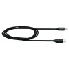 VisionTek 3.3' USB C to Lightning Cable, Black (901267)