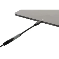 VisionTek USB Type-C to Mini-Phone Stereo Audio Cable, Male to Female, Black (901480)