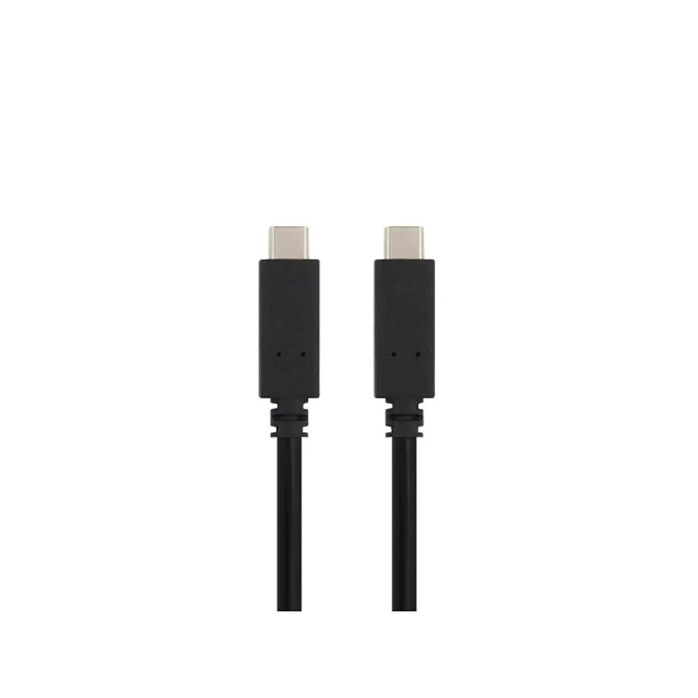 VisionTek USB-C to USB-C 6.56' Cable, Male to Male, Black (901524)