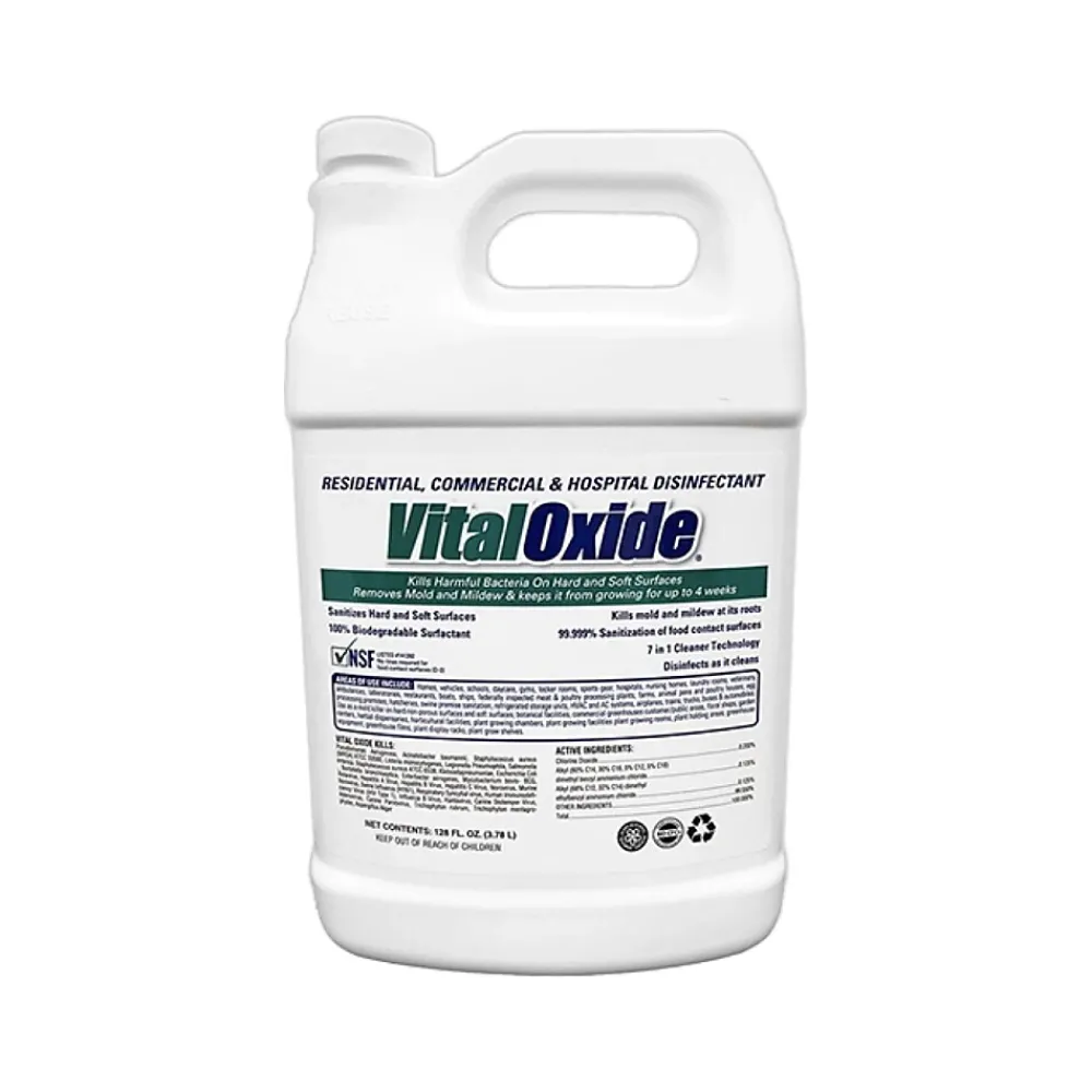 Disinfecting Cleaner, 128 Fl. Oz., 4/Carton (CH255)<Vital Oxide Discount