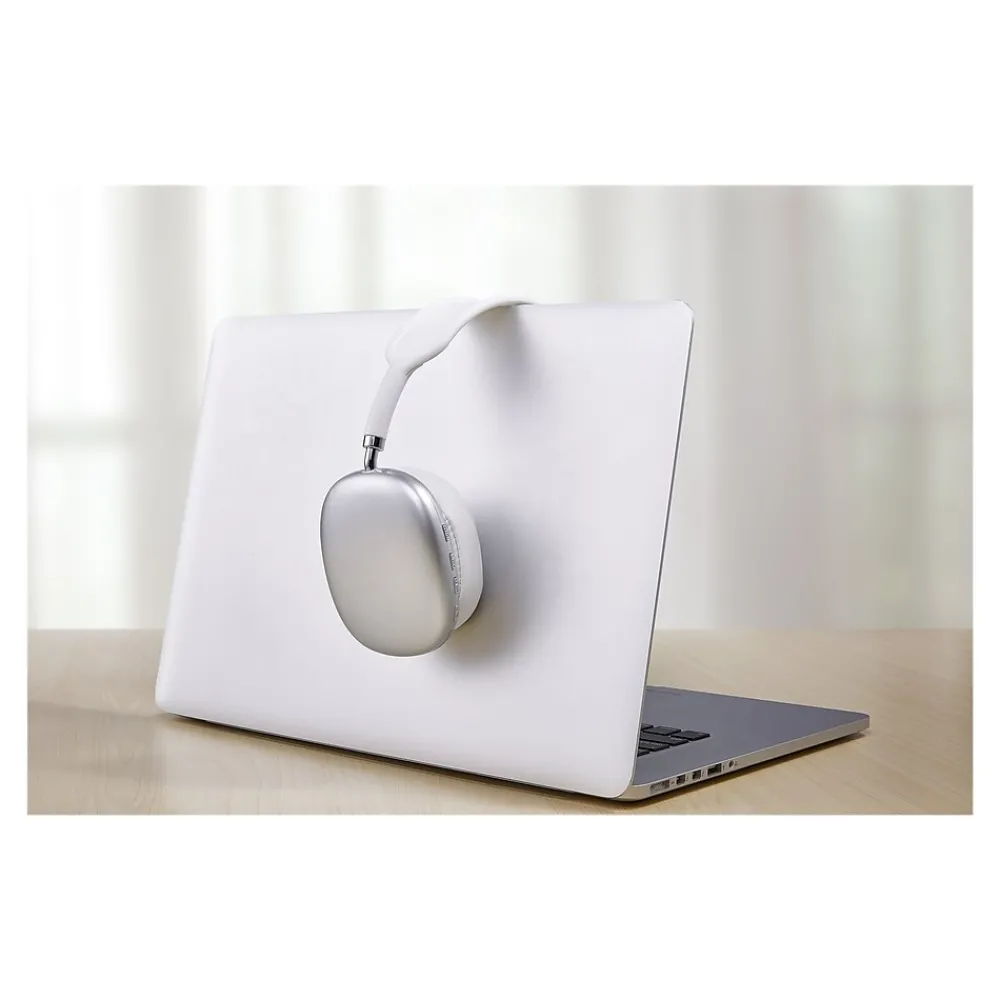 Air Vibes Wireless On-Ear Headphones, Bluetooth, White/Silver (V50023BTWHSIT36)<Vivitar Clearance