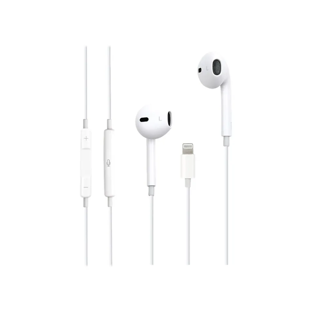 Earbud Headphones, White (VLOG3003WHT3512)<Vivitar Clearance