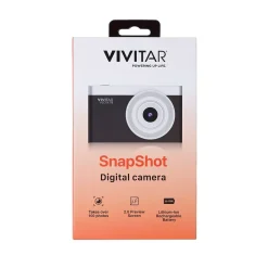 Vivitar Point Shoot Digital Camera, Black (VECXX75-BLK-T35-6)