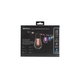 Vivitar Smart RGB Wireless String Light, Multicolor (LBX230-NOC)