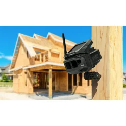 VOSKER V150 Outdoor Wired/Wireless Solar Security Camera, Black (V150-US)