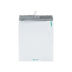 Best Quality Park 11"W x 13"L Redi-Strip Expansion Poly Mailers, White, 100/Box (QUA46390)