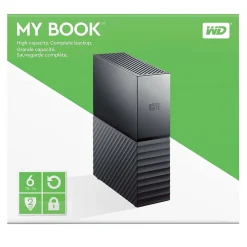 Sale Western Digital WD MY BOOK 6TB USB 3.0 External Hard Drive, Black (WDBBGB0060HBK)