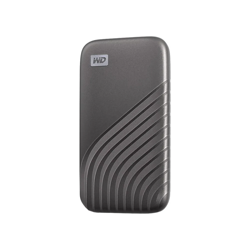 Best WD My Passport 500GB USB 3.2 External Solid State Drive, Grey (BAGF5000AGY)