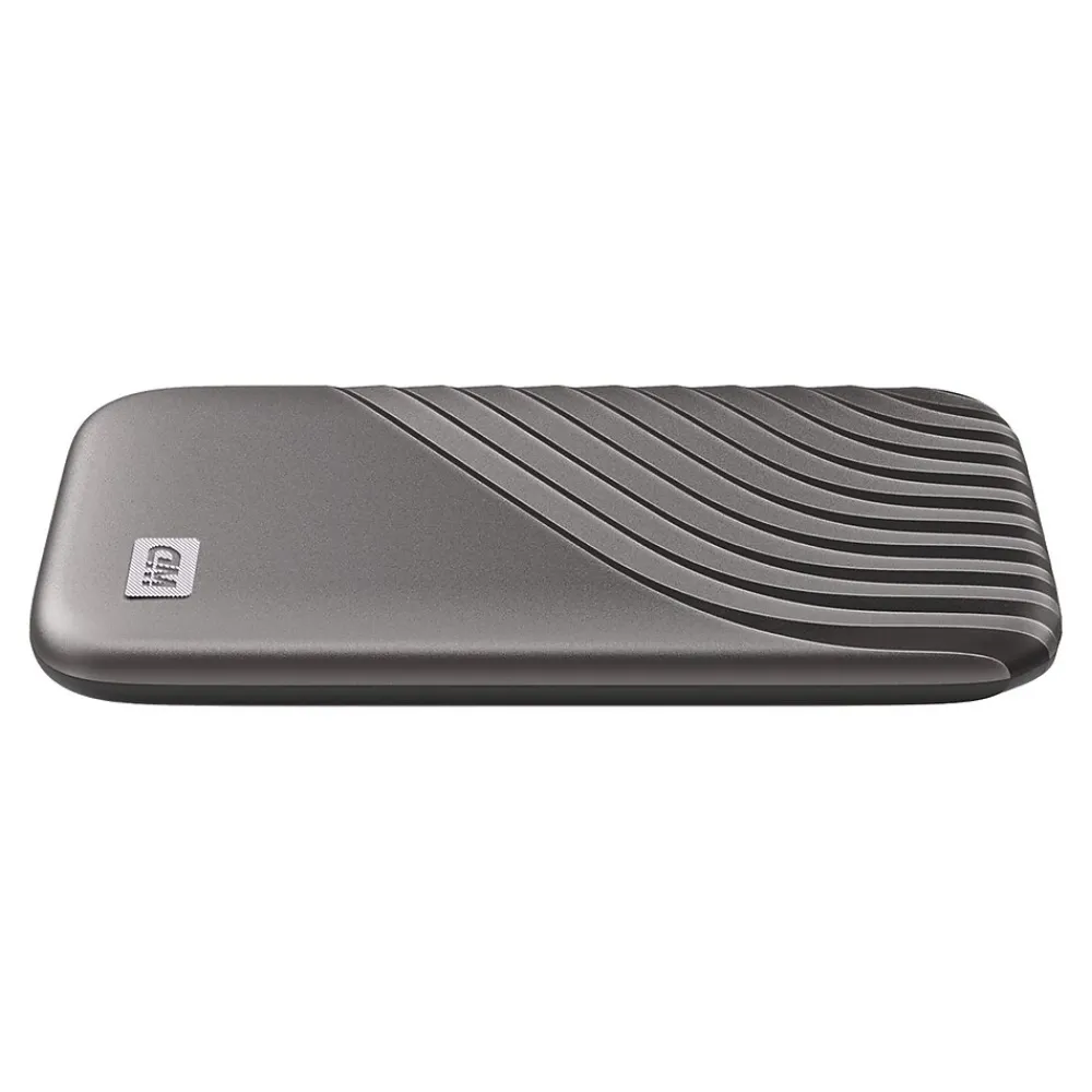 Best WD My Passport 500GB USB 3.2 External Solid State Drive, Grey (BAGF5000AGY)