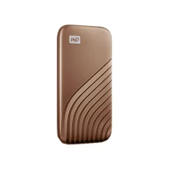 Outlet WD My Passport 2TB USB 3.2 External Solid-State Drive, Gold (BAGF0020BGD-WESN)