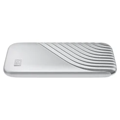 Outlet WD My Passport 2TB USB 3.2 External Solid-State Drive, Silver (BAGF0020BSL-WESN)