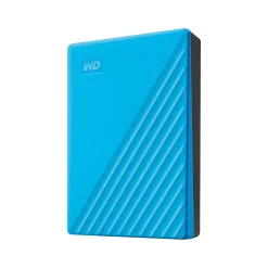 WD My Passport 4TB USB 3.2 Gen 1 External Hard Drive, Sky (BPKJ0040BBL-WESN)
