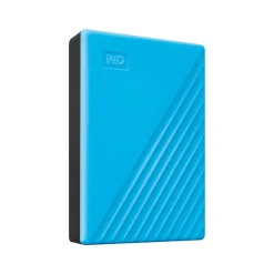 WD My Passport 4TB USB 3.2 Gen 1 External Hard Drive, Sky (BPKJ0040BBL-WESN)