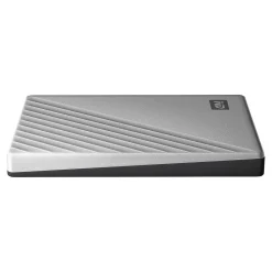 Outlet Western Digital WD My Passport Ultra 2TB External USB 3.0 Portable Hard Drive, Silver (WDBKYJ0020BSL-WESN)