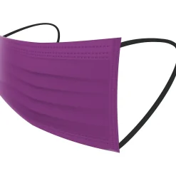 WeCare Disposable Face Masks, Assorted Violet Tones, 50/Pack (WMN100135)