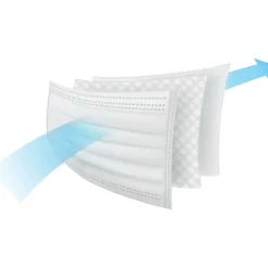 WeCare Disposable Face Masks, Assorted Violet Tones, 50/Pack (WMN100135)