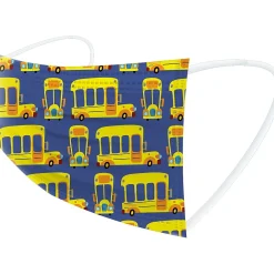 WeCare Disposable Face Masks, Kids, Assorted Back to School Designs, 50/Pack (WMN100125)