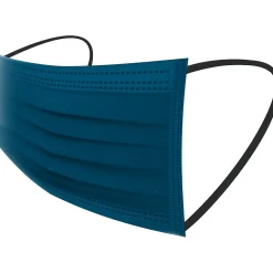 WeCare Disposable Face Masks, Kids, Assorted Ocean Tones, 50/Pack (WMN100136)