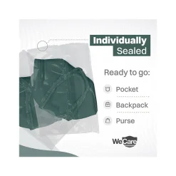 Disposable KN95 Face Mask, Adult, Dark Green, 20 Masks/Box, 50 Boxes/Pack (TBN203232)<WeCare Sale