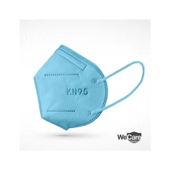 Disposable KN95 Face Mask, Adult, Blue, 20/Pack (WCKN97)<WeCare Sale