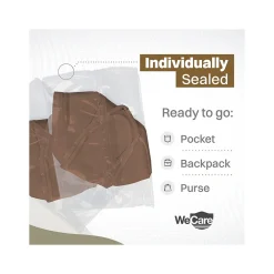 WeCare Disposable KN95 Face Masks, One Size, Assorted Earth Tones, 20/Pack, 3 Packs/Carton (TBN203258)