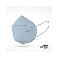 WeCare Ocean Tones Disposable KN95 Fabric Face Masks, One Size, Assorted Colors, 20/Pack, 3 Packs/Carton (TBN203257)