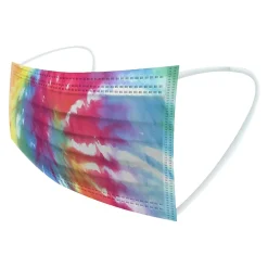 WeCare 3-ply Disposable Face Masks, Individually Wrapped Variety Pack, Kids, Multicolor, 50/Box (WMN100061)