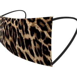 WeCare 3-ply Disposable Face Masks, Individually Wrapped , Adult, Assorted Animal Prints, 50/Box (WMN100078)