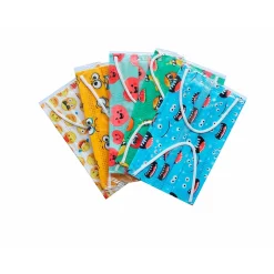 WeCare 3-ply Disposable Face Masks, Kids, Assorted Silly Face Designs, 50/Box (WMN100098)