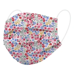 WeCare 3-ply Disposable Face Mask, Adult, Flowers, 50/Pack (WMN100106)