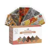 WeCare 3-ply Disposable Face Masks, Adult, Assorted Fall Designs, 50/Box (WMN100114)