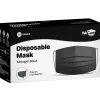 WeCare 3-ply Disposable Face Mask, Adult, Midnight Black, 50/Box (WMN100119)