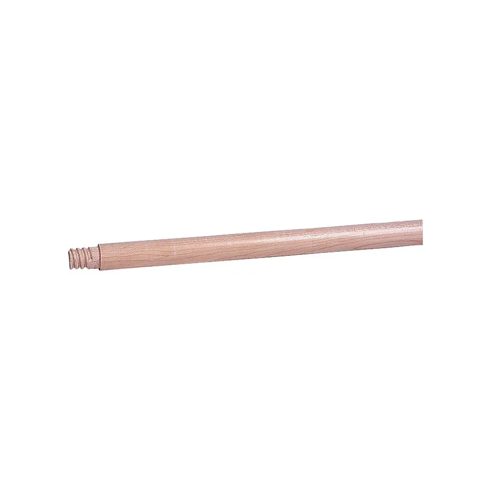 Perma-Flex 60" Wood Wet Mop Handle, White (804-44019)<Weiler Best