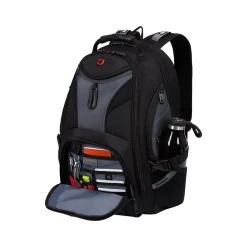 Wenger 1900 ScanSmart Laptop Backpack, Black/Gray (19002411)