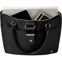 Ana Laptop Tote, Black Nylon (600772)<Wenger Hot